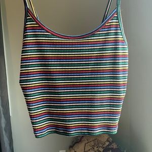 American eagle tank crop top- size small